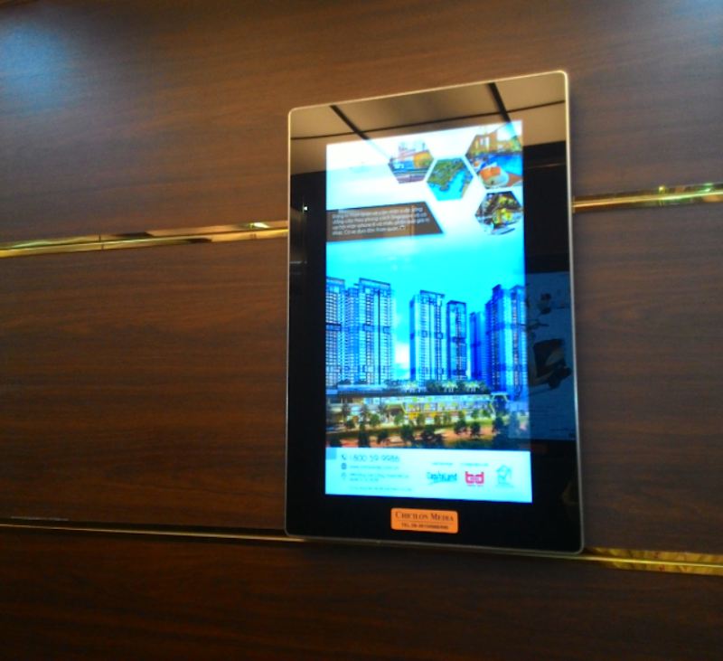 Quảng cáo Frame là các màn hình kỹ thuật số