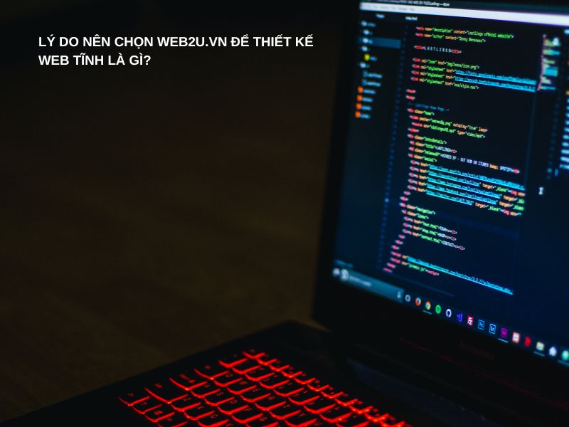 Lựa chọn Web2u.vn để thiết kế web tĩnh